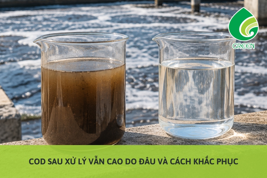 COD Sau Xử Lý Vẫn Cao Do Đâu Và Cách Khắc Phục