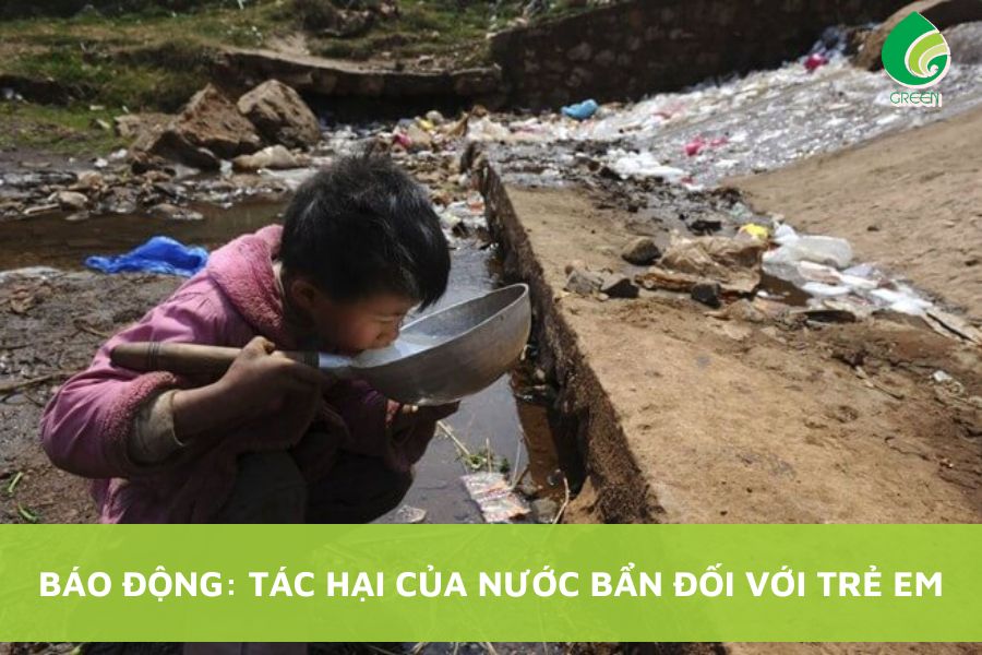 Báo Động: Tác Hại Của Nước Bẩn Đối Với Trẻ Em