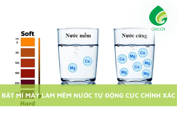Bật Mí Máy Làm Mềm Nước Tự Động Cực Chính Xác