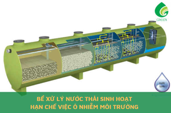 Bể Xử Lý Nước Thải Sinh Hoạt - Hạn Chế Việc Ô Nhiễm Môi Trường