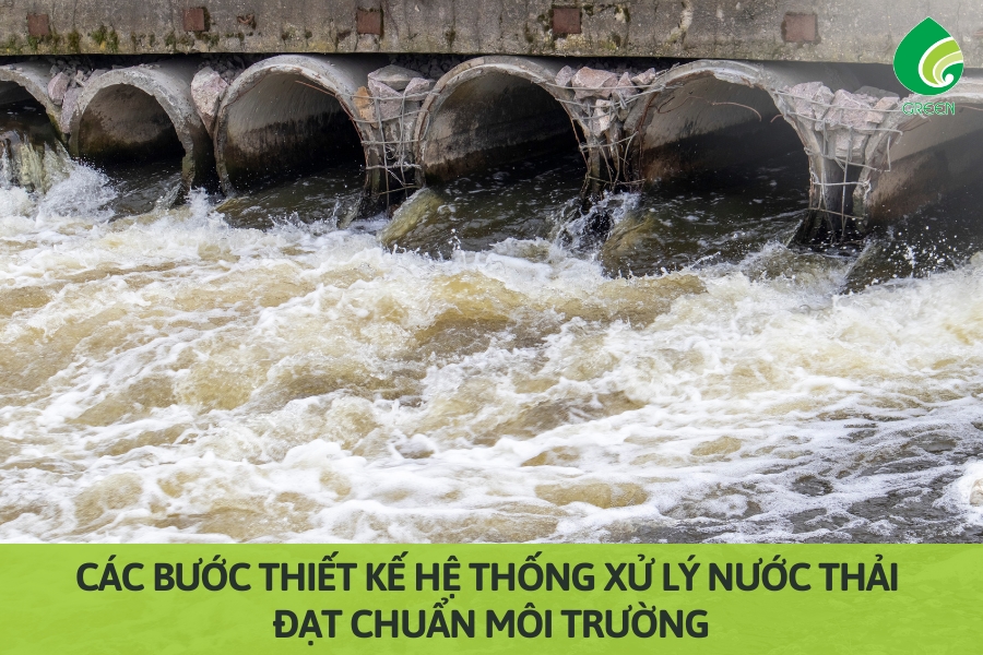 Các Bước Thiết Kế Hệ Thống Xử Lý Nước Thải Đạt Chuẩn Môi Trường