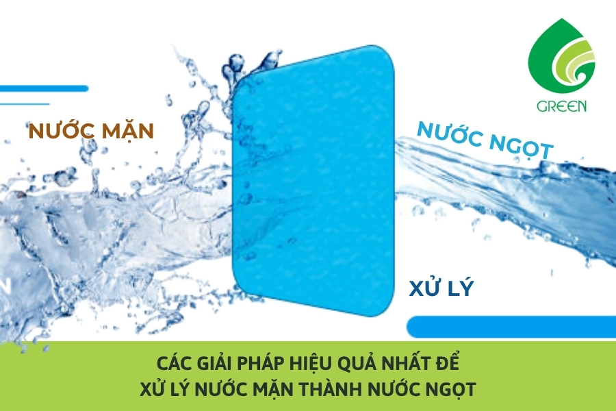 Các Giải Pháp Hiệu Quả Nhất Để Xử Lý Nước Mặn Thành Nước Ngọt