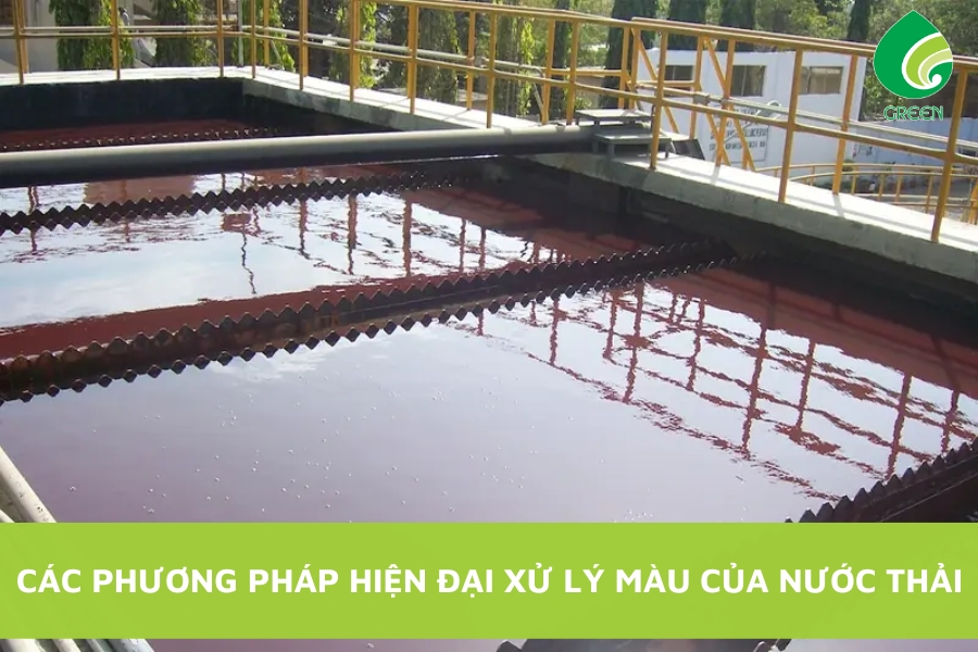 Các Phương Pháp Hiện Đại Xử Lý Màu Của Nước Thải
