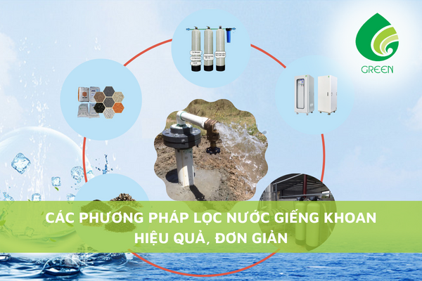 Các Phương Pháp Lọc Nước Giếng Khoan Hiệu Quả, Đơn Giản