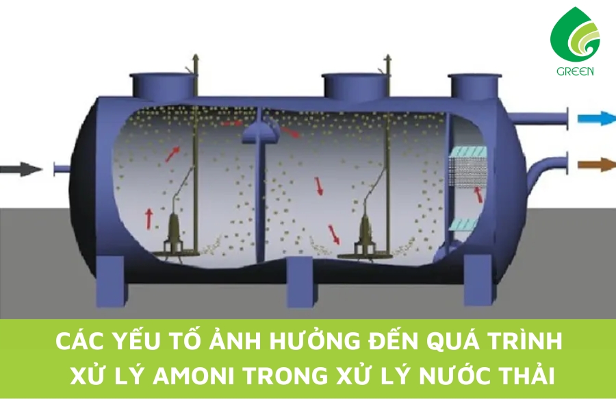Các Yếu Tố Ảnh Hưởng Đến Quá Trình Xử Lý Amoni Trong Xử Lý Nước Thải