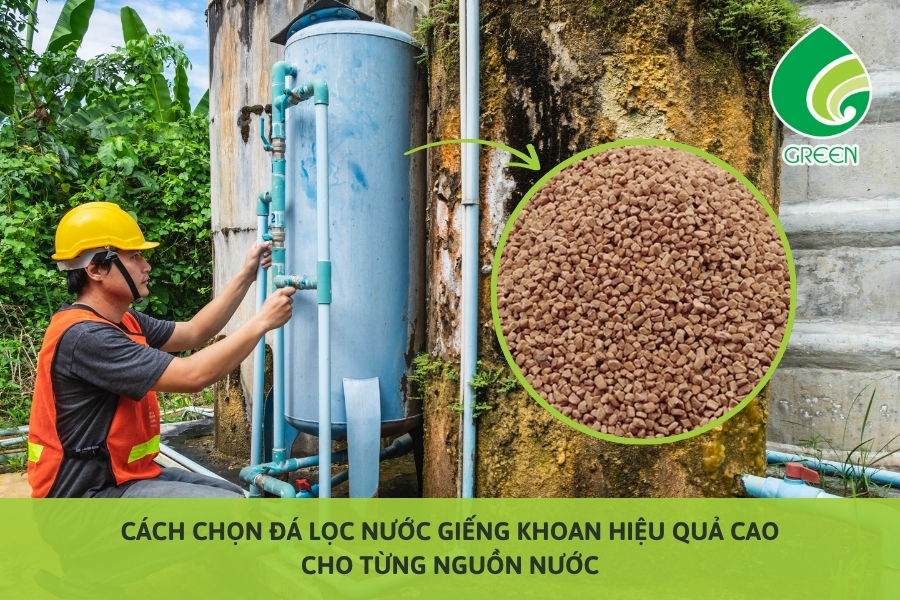 Cách Chọn Đá Lọc Nước Giếng Khoan Hiệu Quả Cao Cho Từng Nguồn Nước