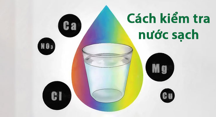Cach kiểm tra nguồn nước kangen