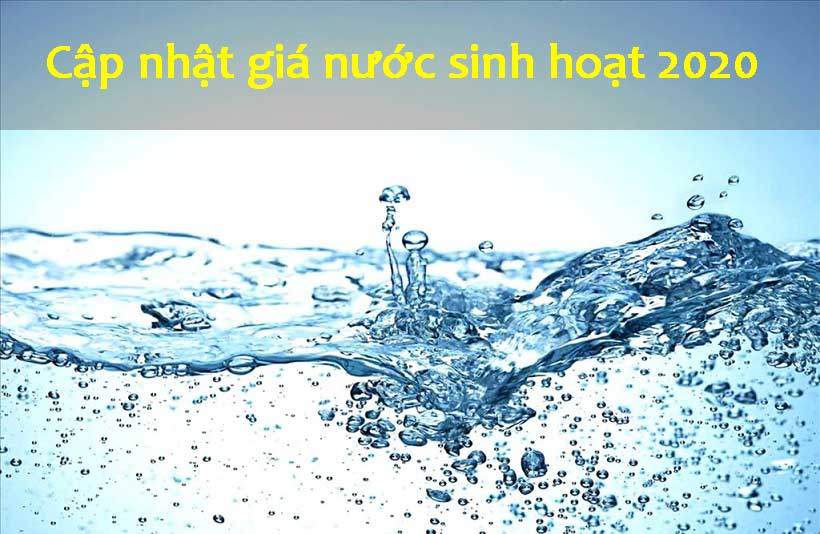 Cách tính tiền giá nước sinh hoạt | Cập nhật giá nước 2020 - 2021