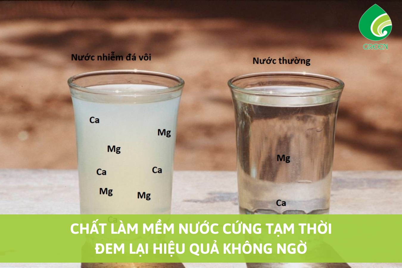 Chất Làm Mềm Nước Cứng Tạm Thời Đem Lại Hiệu Quả Không Ngờ