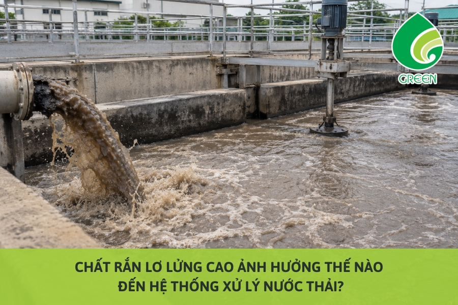 Chất Rắn Lơ Lửng Cao Ảnh Hưởng Thế Nào Đến Hệ Thống Xử Lý Nước Thải?