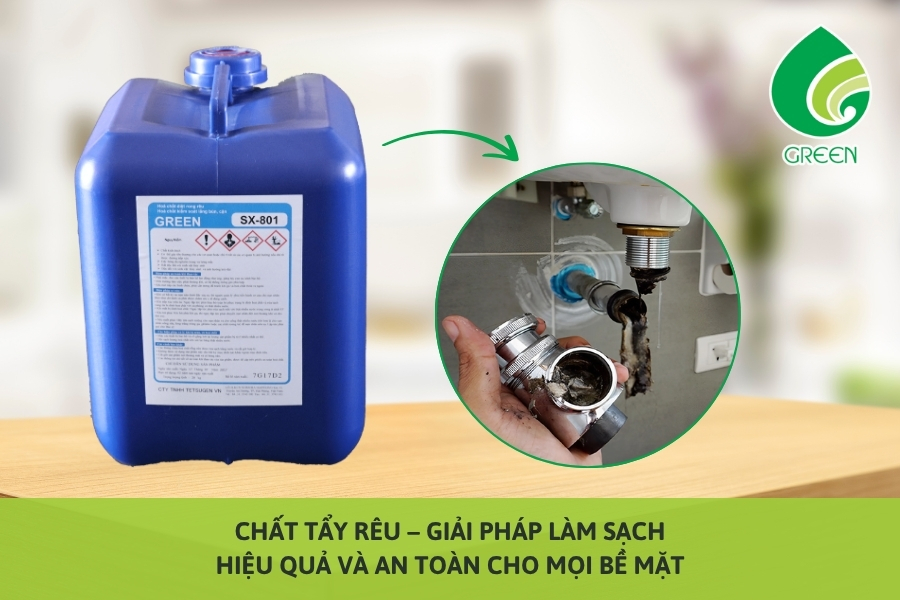Chất Tẩy Rêu – Giải Pháp Làm Sạch Hiệu Quả Và An Toàn Cho Mọi Bề Mặt