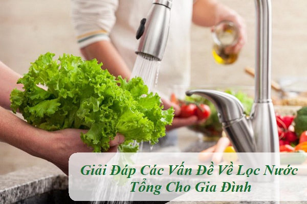 Giải Đáp Các Vấn Đề Về Lọc Nước Tổng Cho Gia Đình