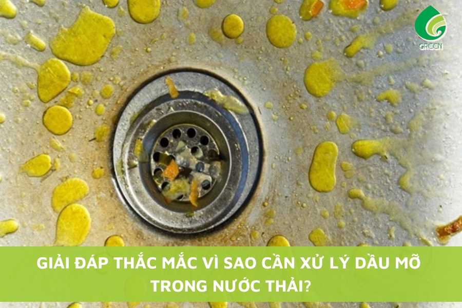 Giải Đáp Thắc Mắc Vì Sao Cần Xử Lý Dầu Mỡ Trong Nước Thải?