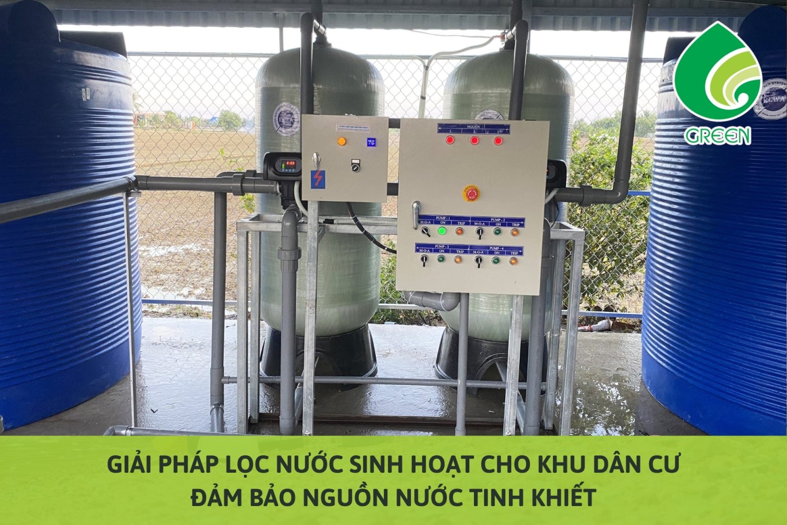 Giải Pháp Lọc Nước Sinh Hoạt Cho Khu Dân Cư – Đảm Bảo Nguồn Nước Tinh Khiết