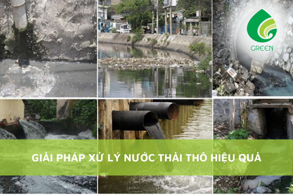 Giải Pháp Xử Lý Nước Thải Thô Hiệu Quả