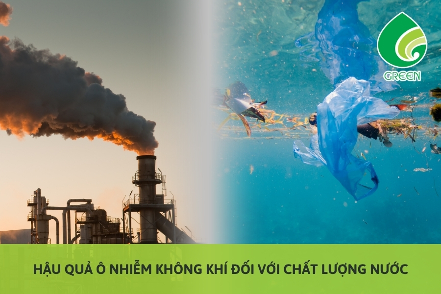 Hậu Quả Ô Nhiễm Không Khí Đối Với Chất Lượng Nước