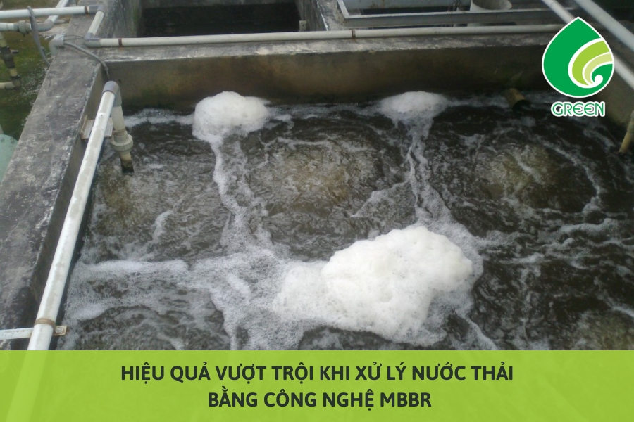Hiệu Quả Vượt Trội Khi Xử Lý Nước Thải Bằng Công Nghệ MBBR