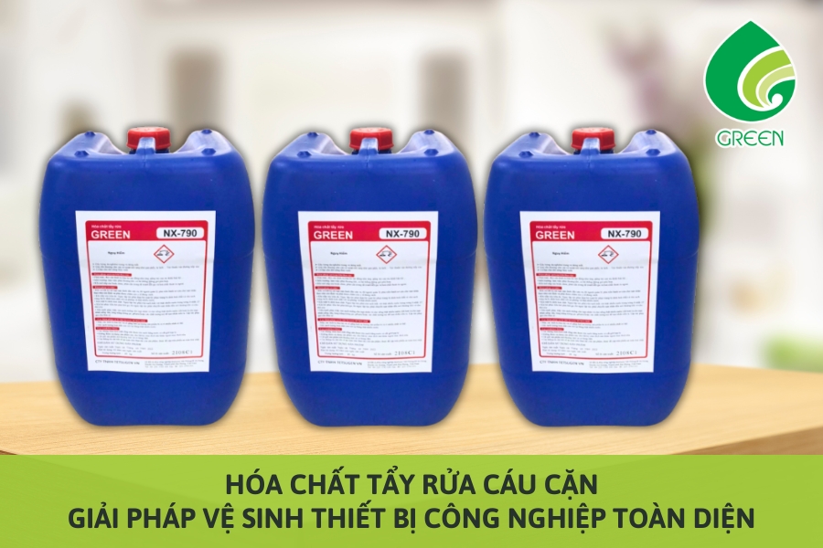 Hóa Chất Tẩy Rửa Cáu Cặn – Giải Pháp Vệ Sinh Thiết Bị Công Nghiệp Toàn Diện
