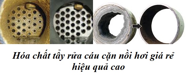 Hóa Chất Tẩy Rửa Cáu Cặn Nồi Hơi Giá Rẻ, Hiệu Quả Nhất