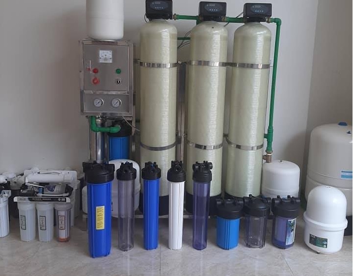 Hệ thống lọc tổng Mutosi xử lý nước nhiễm tạp chất hữu cơ MT0111  Vua máy  lọc nước