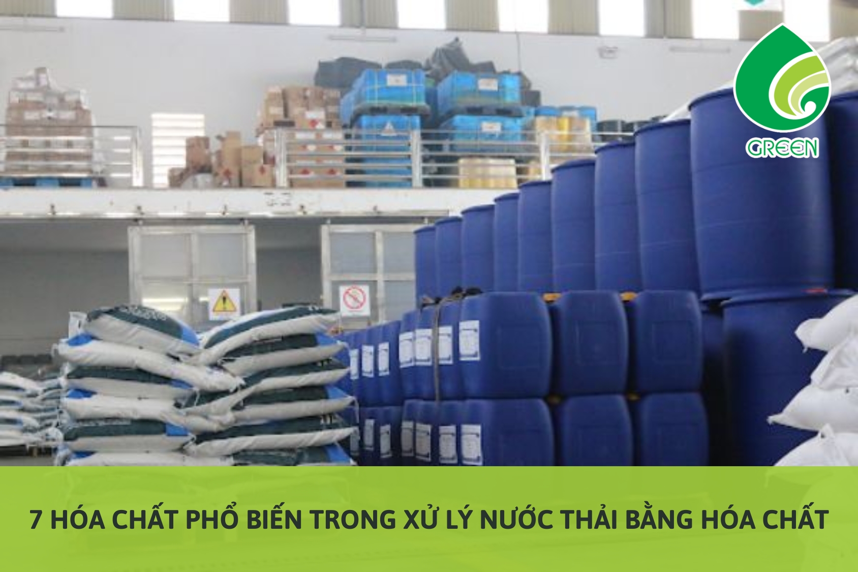7 Hóa Chất Phổ Biến Trong Xử Lý Nước Thải Bằng Hóa Chất