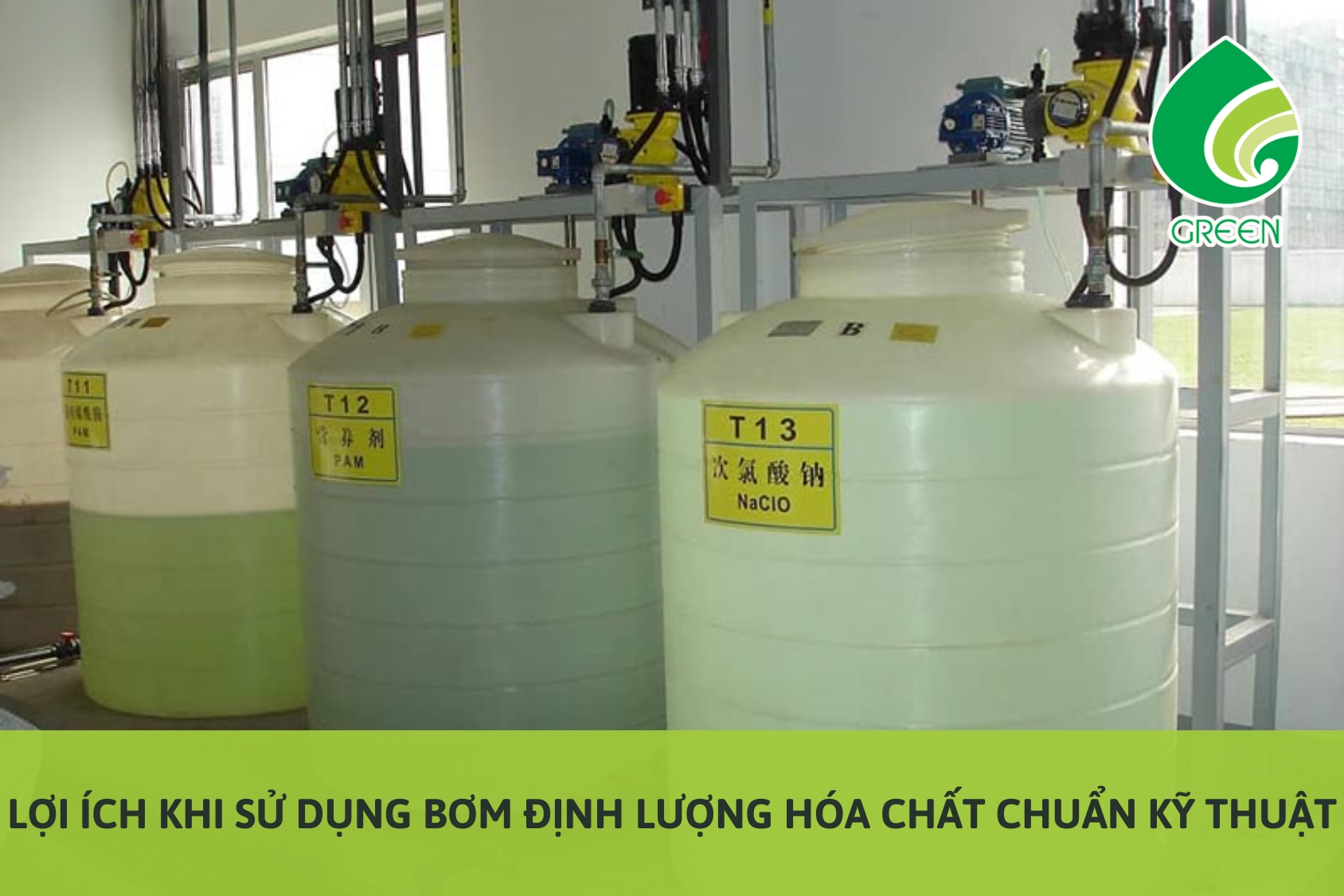 Lợi Ích Khi Sử Dụng Bơm Định Lượng Hóa Chất Chuẩn Kỹ Thuật