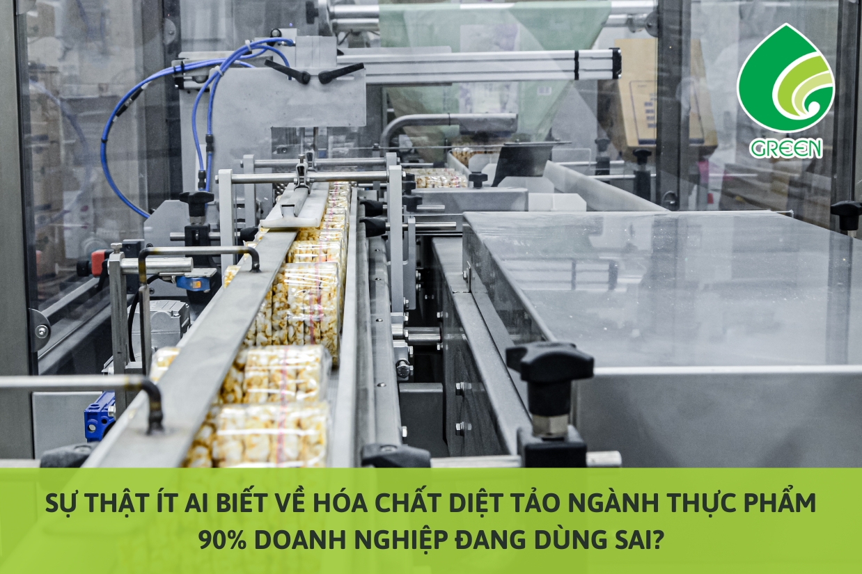 Sự Thật Ít Ai Biết Về Hóa Chất Diệt Tảo Ngành Thực Phẩm – 90% Doanh Nghiệp Đang Dùng Sai?