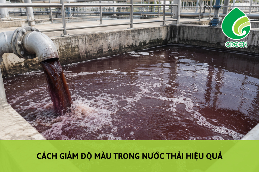 Cách Giảm Độ Màu Trong Nước Thải Hiệu Quả