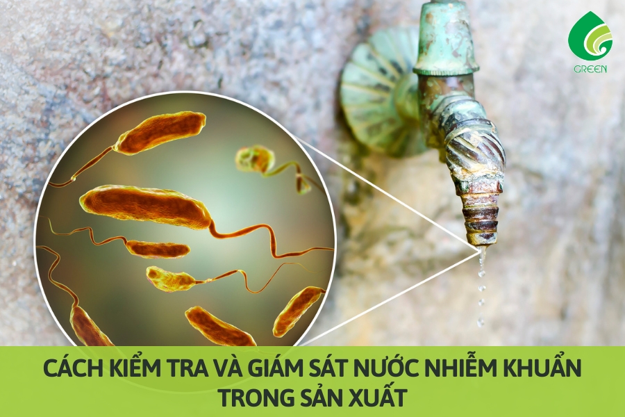 Cách Kiểm Tra Và Giám Sát Nước Nhiễm Khuẩn Trong Sản Xuất