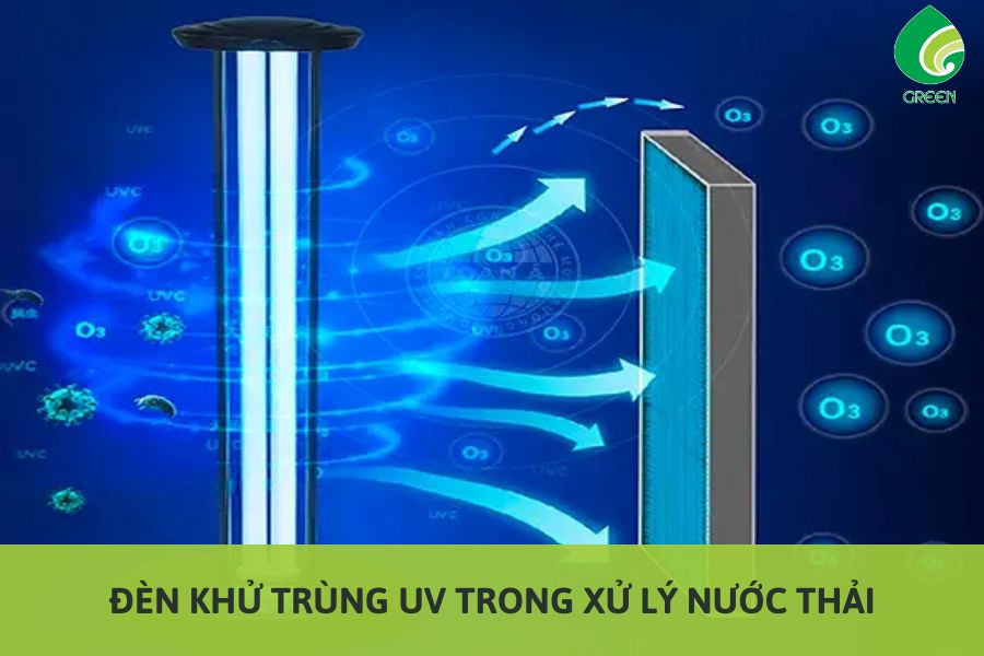 Đèn Khử Trùng UV Trong Xử Lý Nước Thải