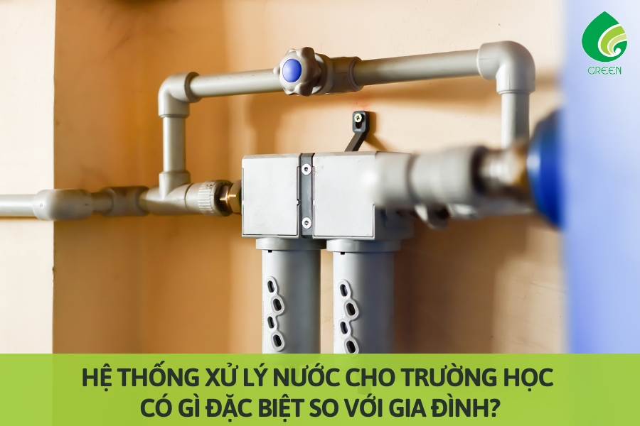 Hệ Thống Xử Lý Nước Cho Trường Học Có Gì Đặc Biệt So Với Gia Đình?