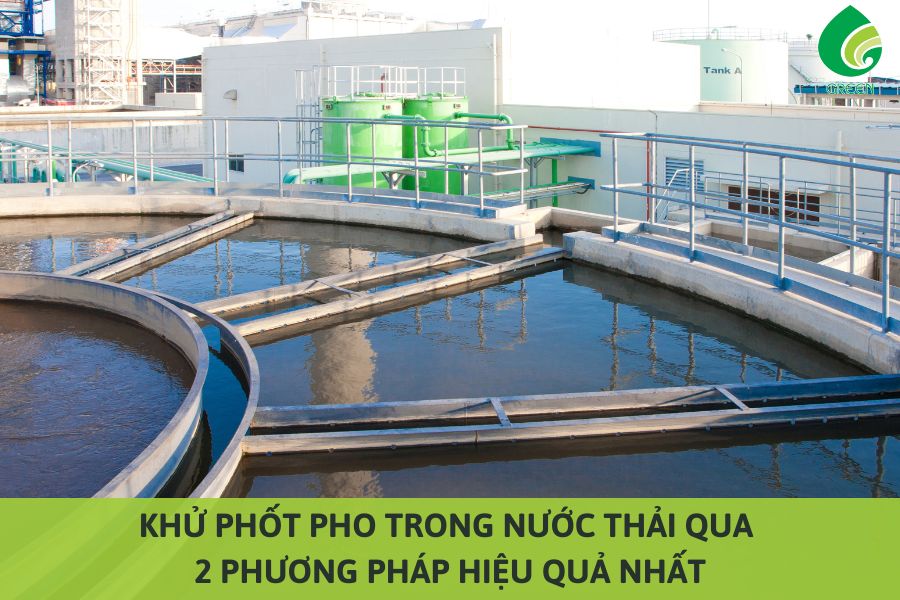 Khử Phốt Pho Trong Nước Thải Qua 2 Phương Pháp Hiệu Quả Nhất