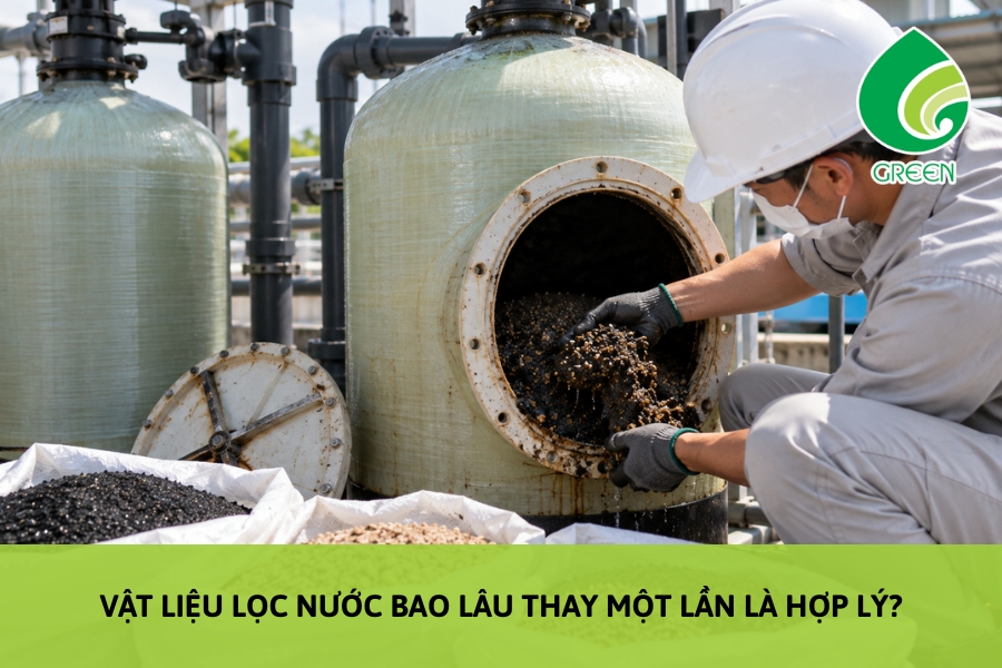 Vật Liệu Lọc Nước Bao Lâu Thay Một Lần Là Hợp Lý?