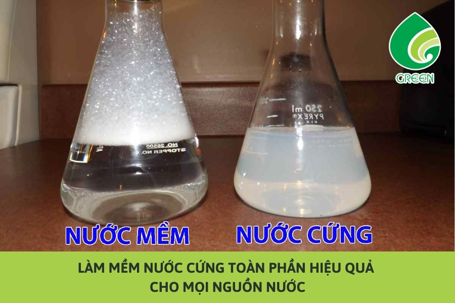 Làm Mềm Nước Cứng Toàn Phần Hiệu Quả Cho Mọi Nguồn Nước