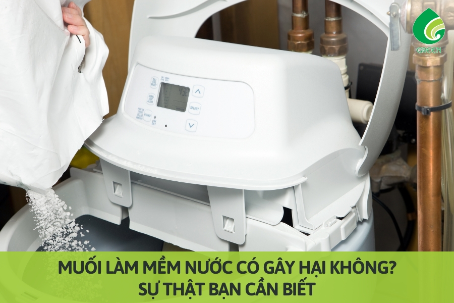 Muối Làm Mềm Nước Có Gây Hại Không? Sự Thật Bạn Cần Biết