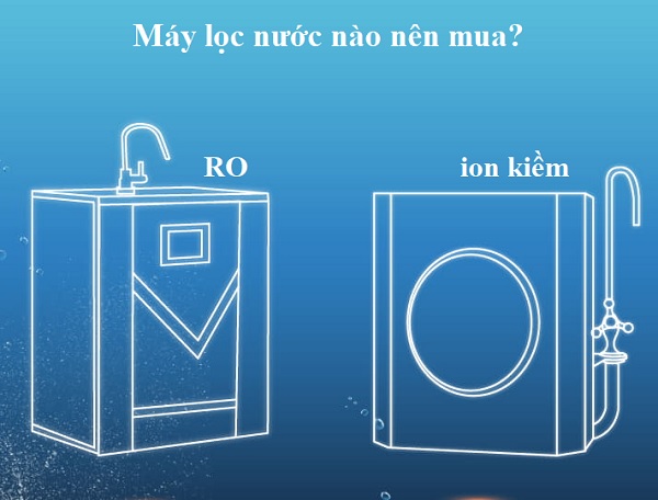 Nên Mua Máy Lọc Nước Uống Gia Đình RO Hay Ion Kiềm?