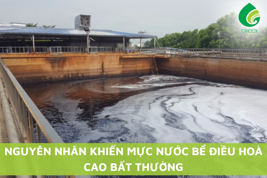 Nguyên Nhân Khiến Mực Nước Bể Điều Hoà Cao Bất Thường