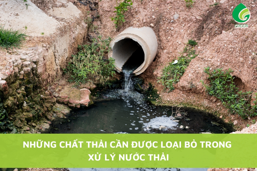 Những Chất Thải Cần Được Loại Bỏ Trong Xử Lý Nước Thải