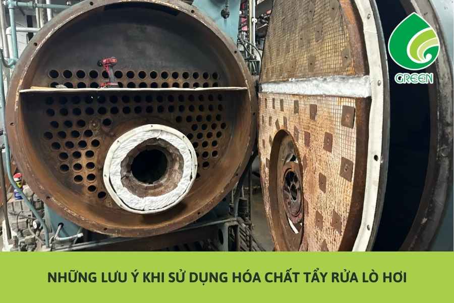 Những Lưu Ý Khi Sử Dụng Hóa Chất Tẩy Rửa Lò Hơi