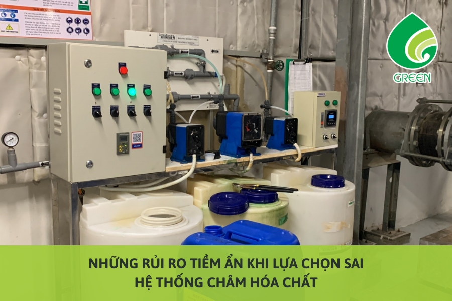 Những Rủi Ro Tiềm Ẩn Khi Lựa Chọn Sai Hệ Thống Châm Hóa Chất
