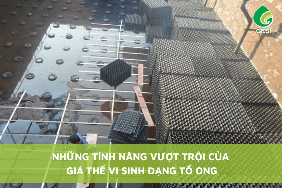 Những Tính Năng Vượt Trội Của Giá Thể Vi Sinh Dạng Tổ Ong