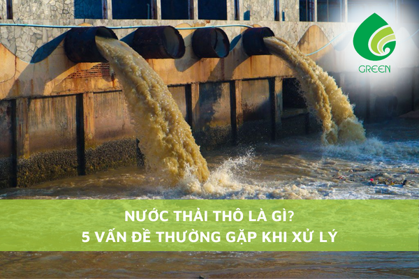 Nước Thải Thô Là Gì? 5 Vấn Đề Thường Gặp Khi Xử Lý