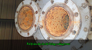 Hóa chất tẩy rửa cáu cặn tháp giải nhiệt Cooling Tower