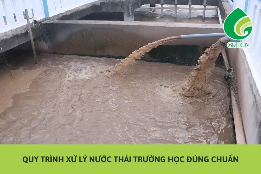 Quy Trình Xử Lý Nước Thải Trường Học Đúng Chuẩn