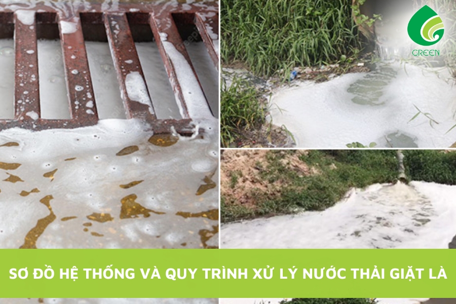 Sơ Đồ Hệ Thống Và Quy Trình Xử Lý Nước Thải Giặt Là