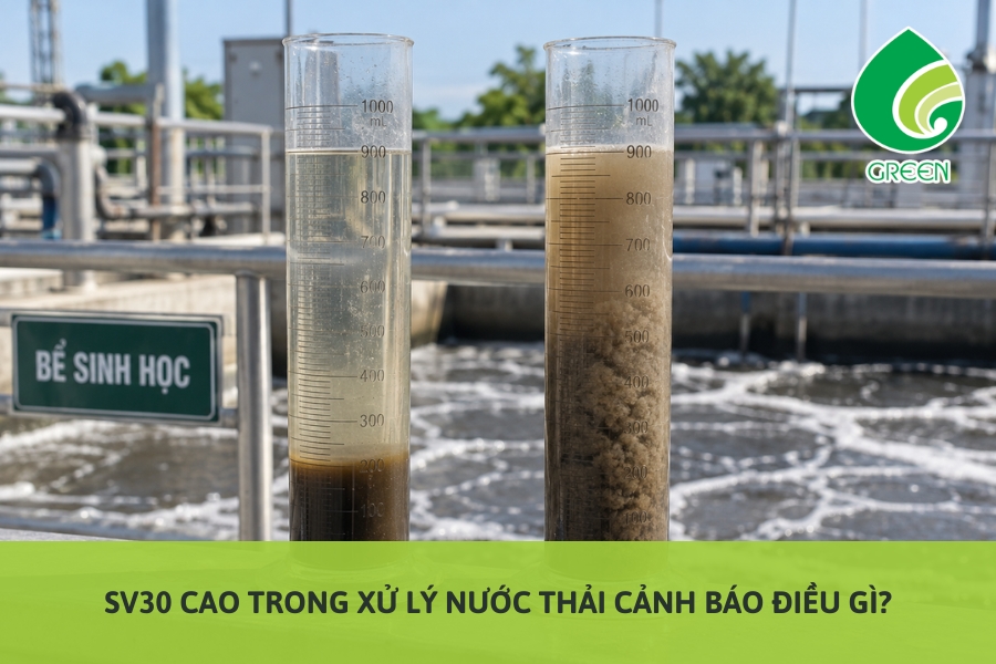 SV30 Cao Trong Xử Lý Nước Thải Cảnh Báo Điều Gì?