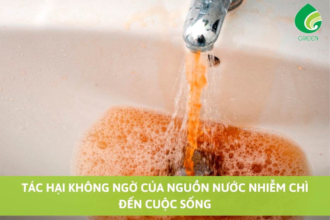 Tác Hại Không Ngờ Của Nguồn Nước Nhiễm Chì Đến Cuộc Sống