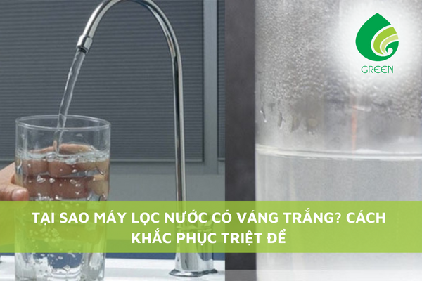 Tại Sao Máy Lọc Nước Có Váng Trắng? Cách Khắc Phục Triệt Để