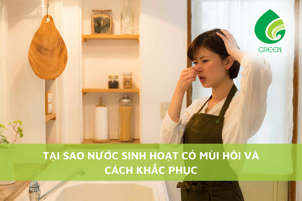Tại Sao Nước Sinh Hoạt Có Mùi Hôi Và Cách Khắc Phục