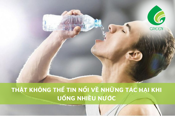 Thật Không Thể Tin Nổi Về Những Tác Hại Khi Uống Nhiều Nước